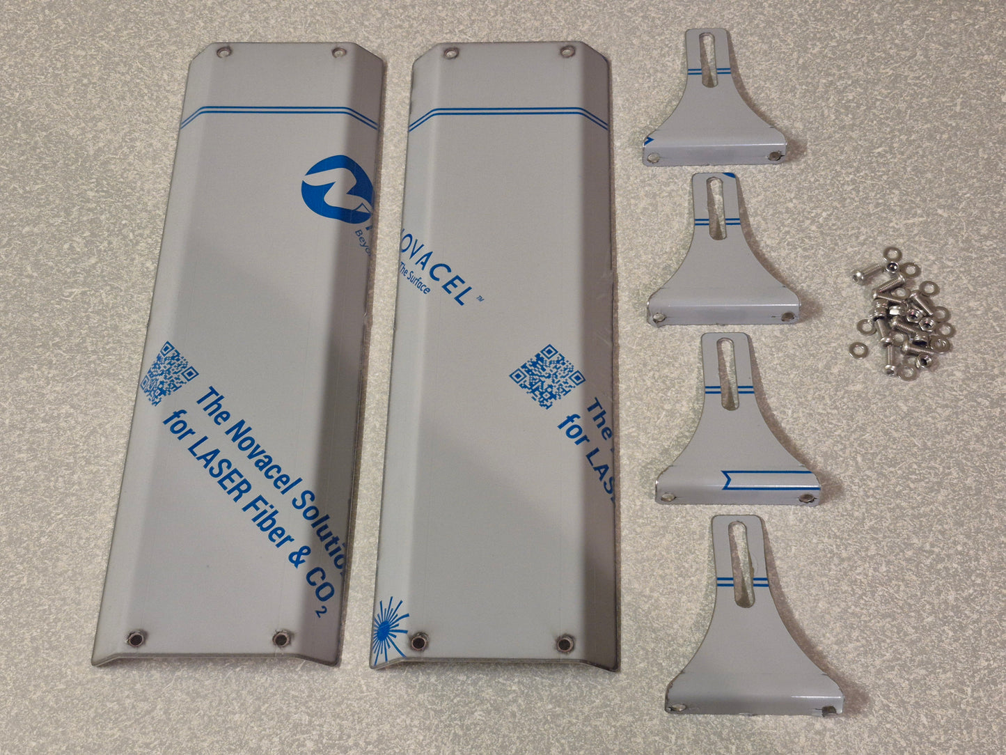 Blank Stainless Mirror Back Panel - Suits mirror on Kenworth, Mack & Western Star
