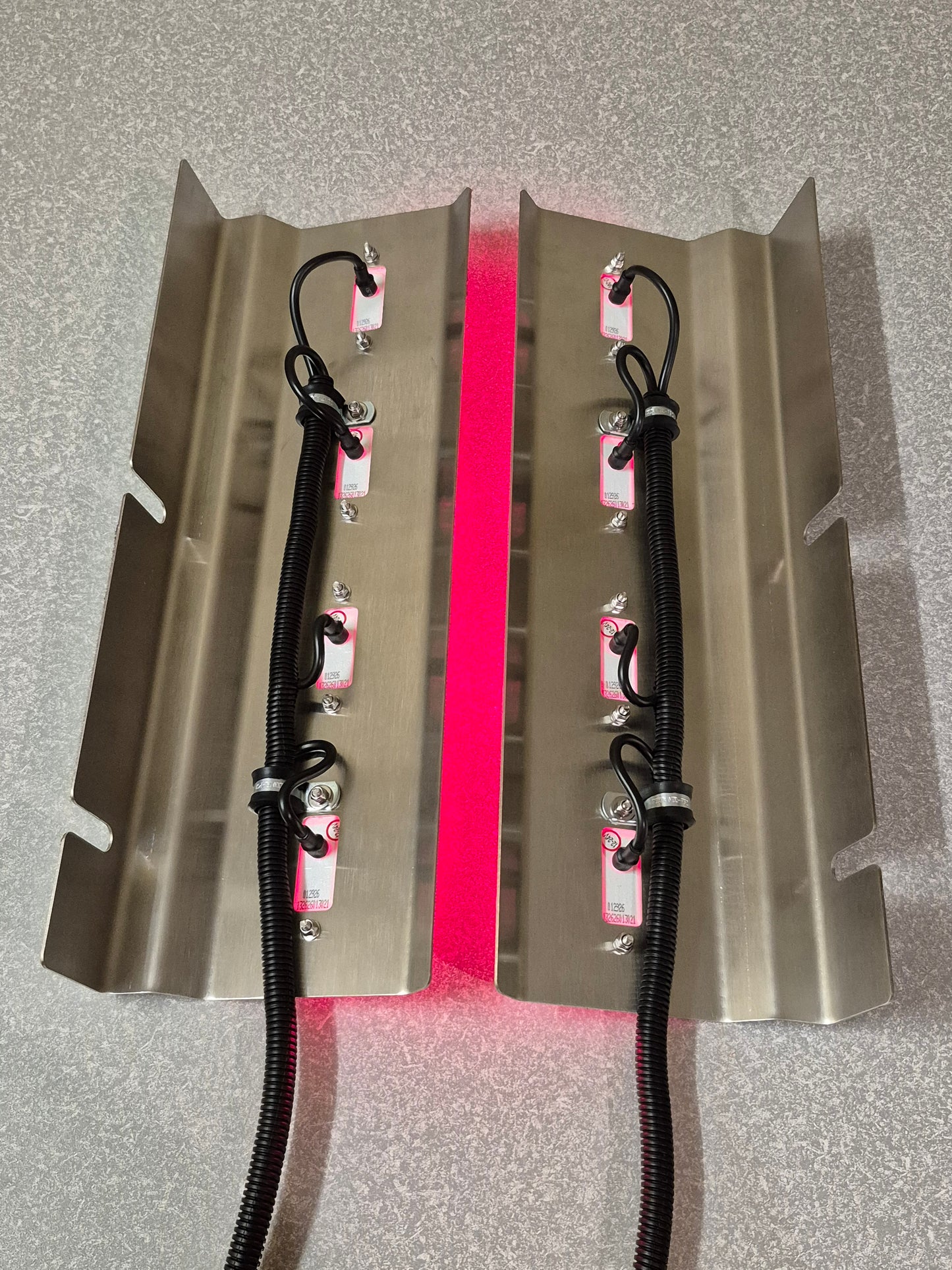 Air Cleaner Stainless - Rear Facing - 4x Straight Lights to suit Kenworth