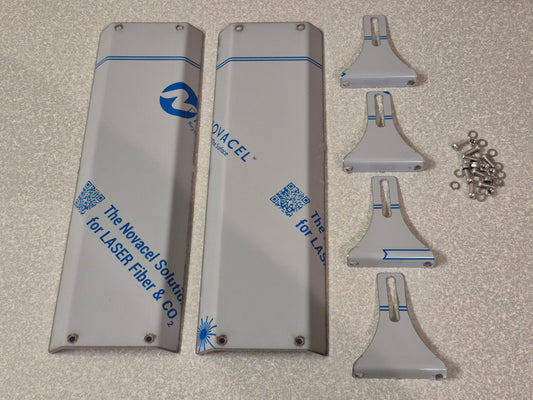 Blank Stainless Mirror Back Panel - Suits mirror on Kenworth, Mack & Western Star