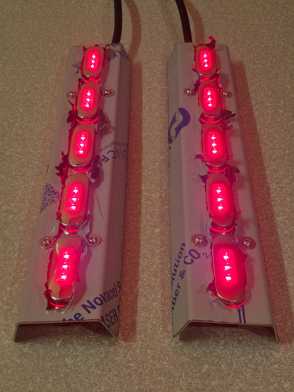 Air Cleaner Stainless - 5x Straight LEDs to suit Western Star